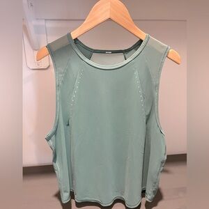 Lululemon Sculpt Cropped Tank